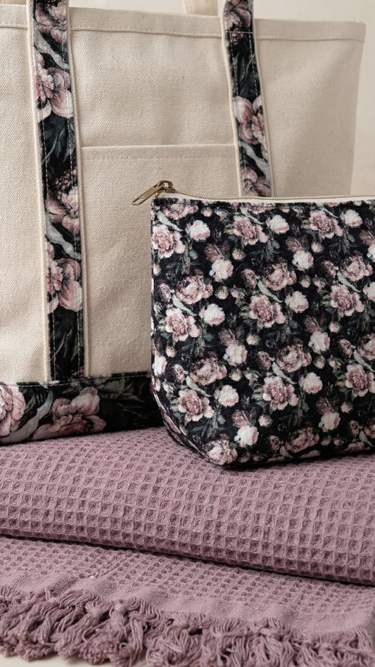 The Floral Keepsake Box | Custom Embroidered Birth Flower Quarter-Zip