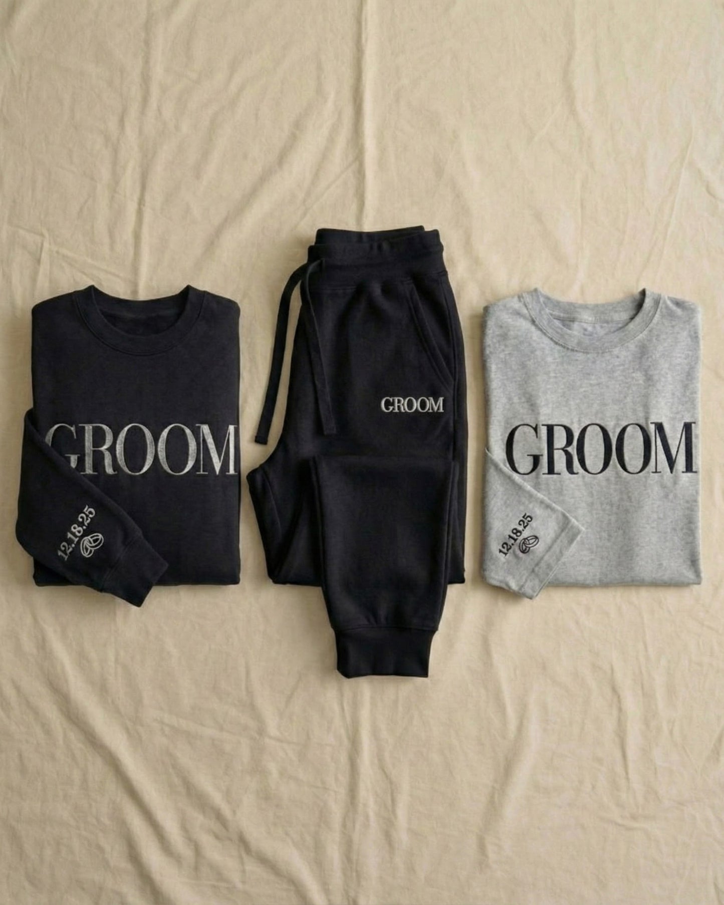 The Complete Groom Lounge Bundle | Crewneck Edition