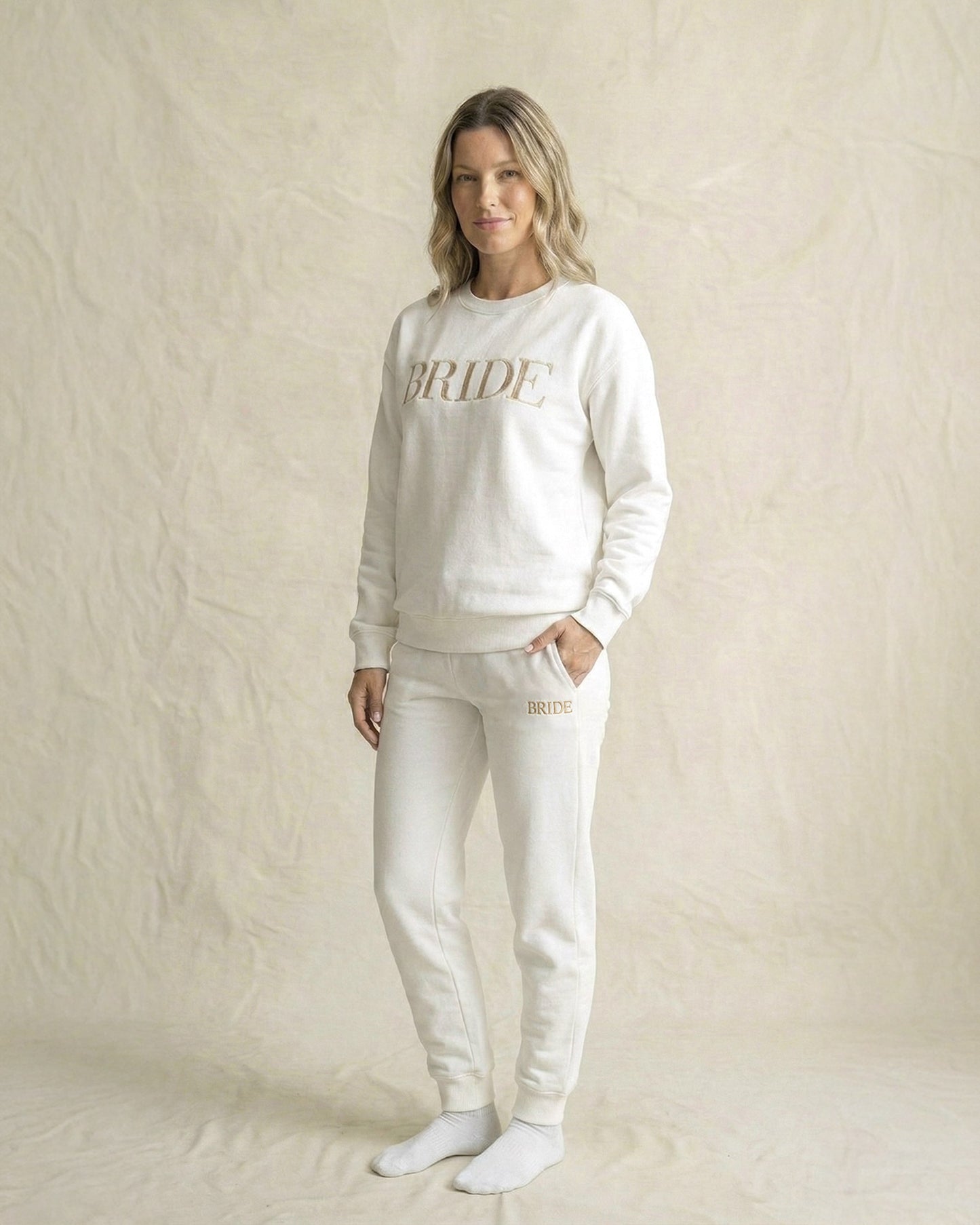 The Complete Bride & Groom Lounge Bundle | Crewneck & Tee Edition