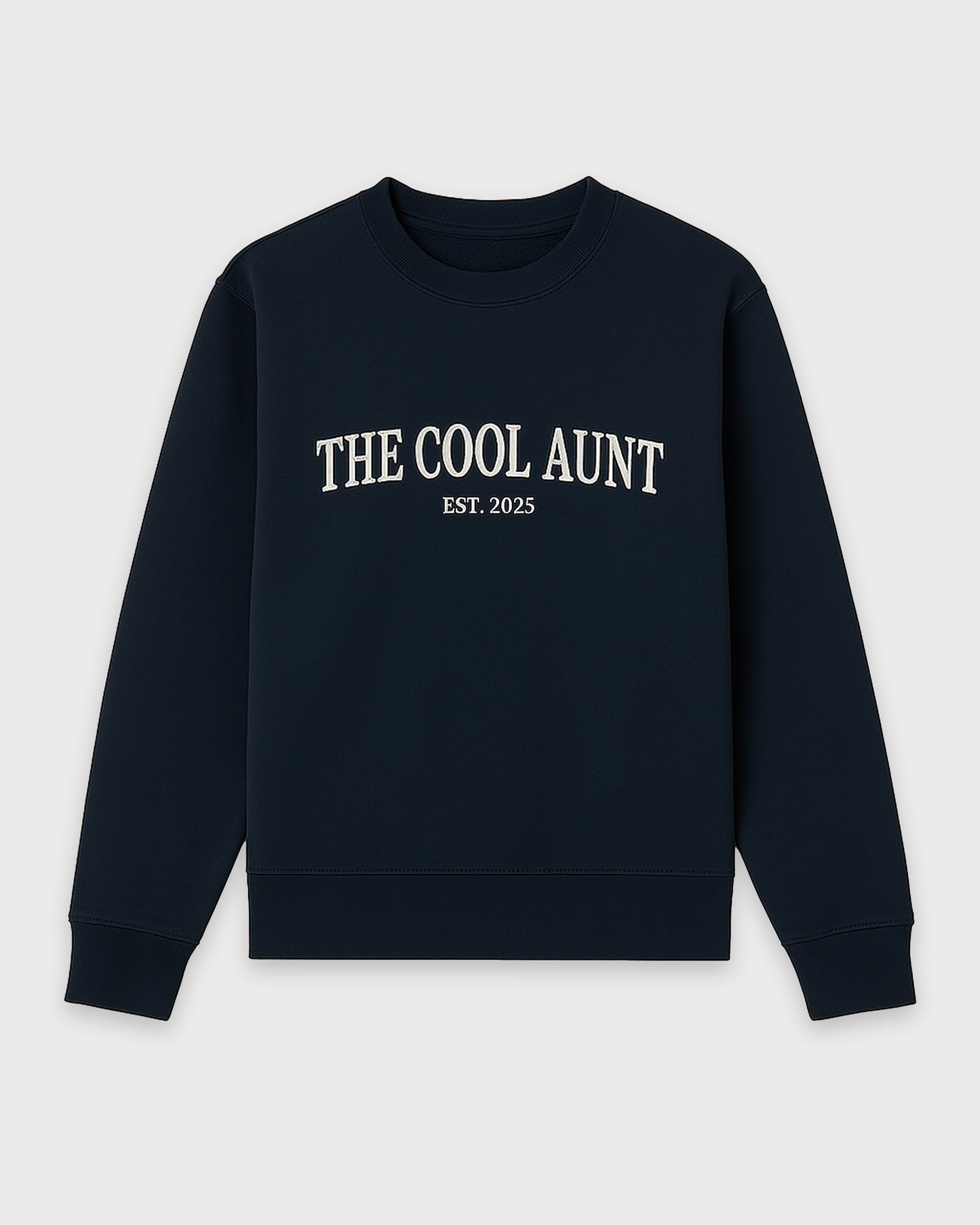 The Cool Aunt Arch Embroidered Sweatshirt