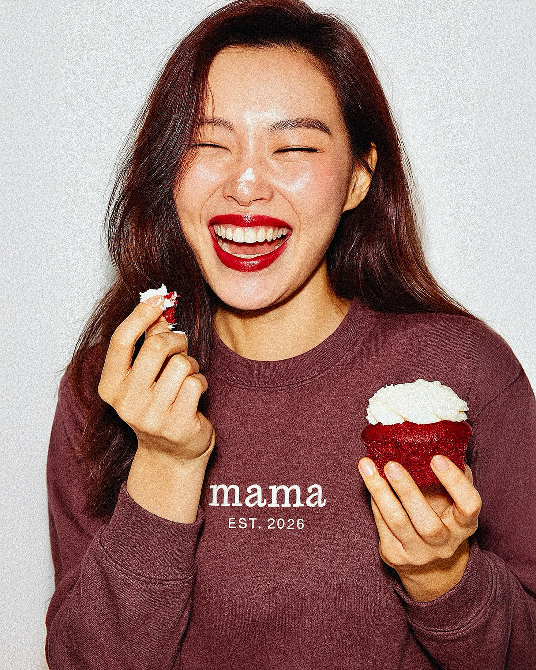 Minimal Mama Embroidered Sweatshirt