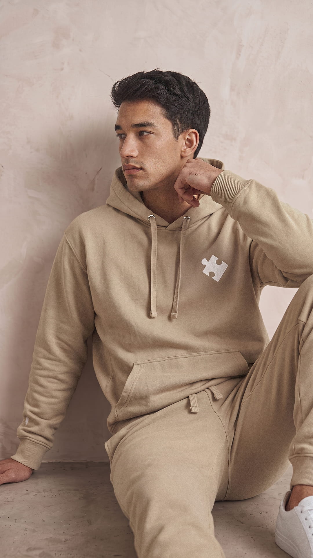 Personalized Puzzle Piece Couples Sweatsuit Set | Matching Hoodies & Sweatpants