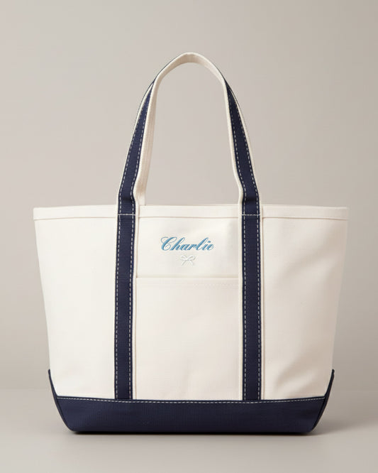 Signature Canvas Tote