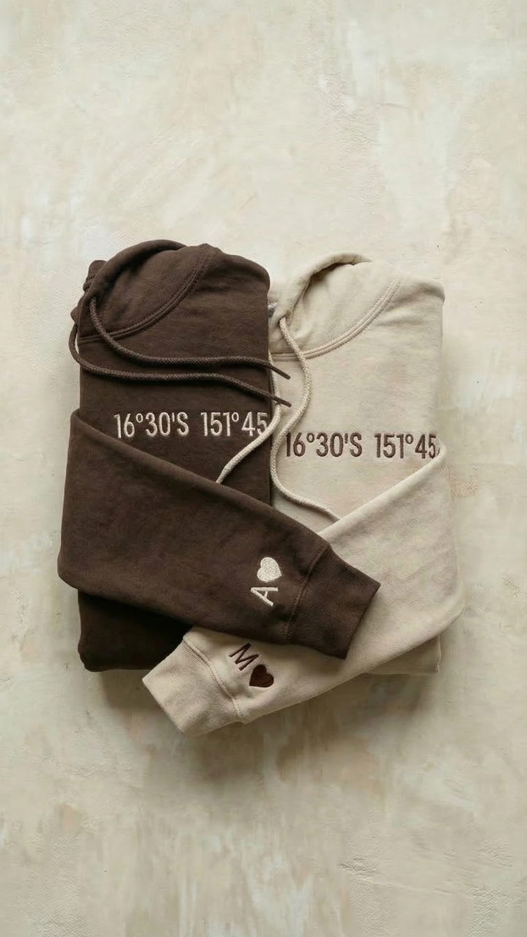 Custom Embroidered Coordinates Sweatshirt