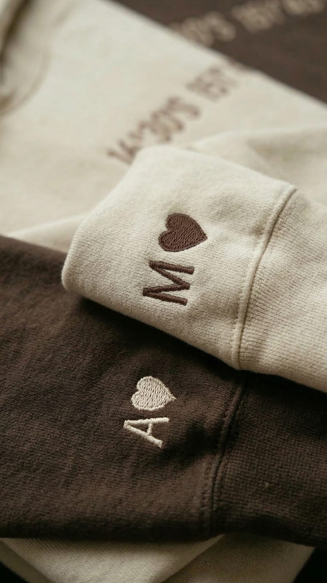 Custom Embroidered Coordinates Sweatshirt