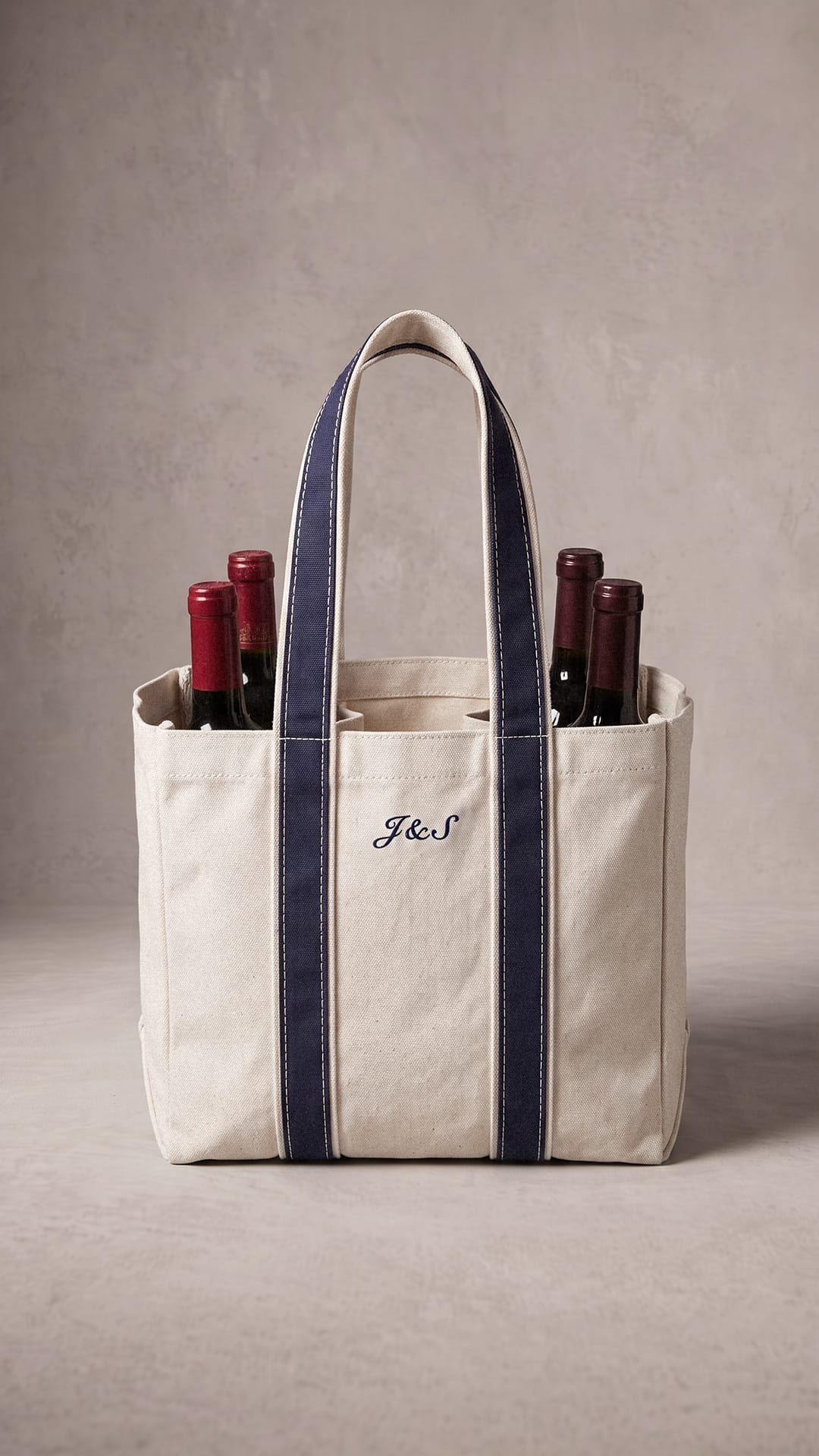 Personalized Couples Apron Set | Wine Carrier & Anniversary Date Towels