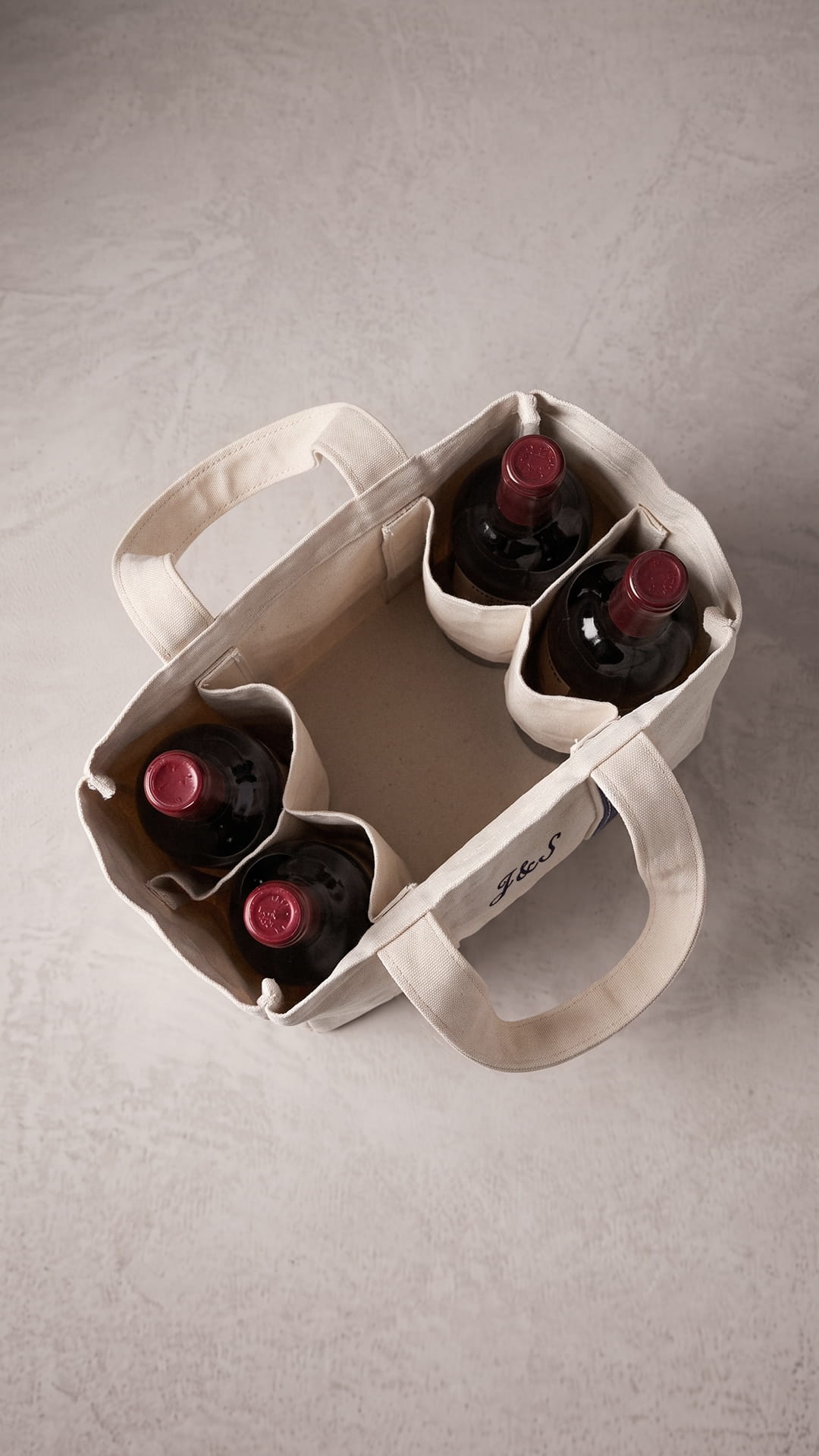 Personalized Couples Apron Set | Wine Carrier & Anniversary Date Towels