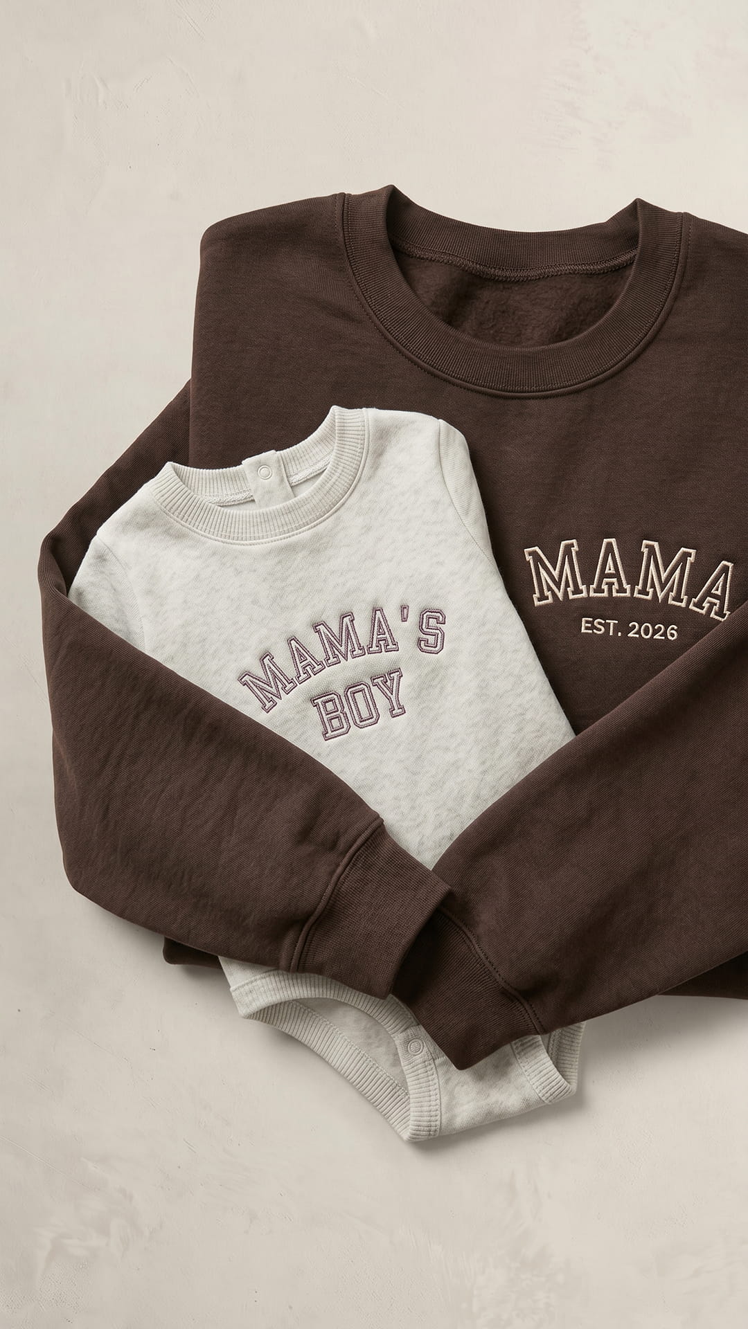 The Mama’s Boy Keepsake Box | Matching Embroidered Mother & Son Gift Set