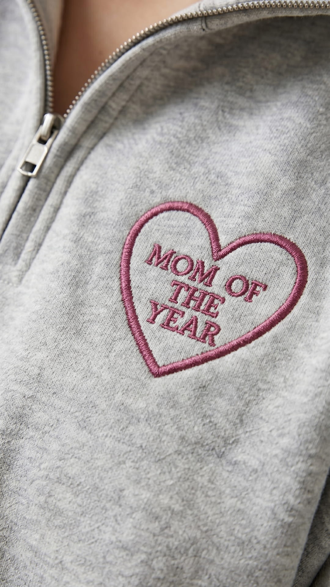 The Mom of the Year Gift Set | Embroidered Quarter-Zip Bundle