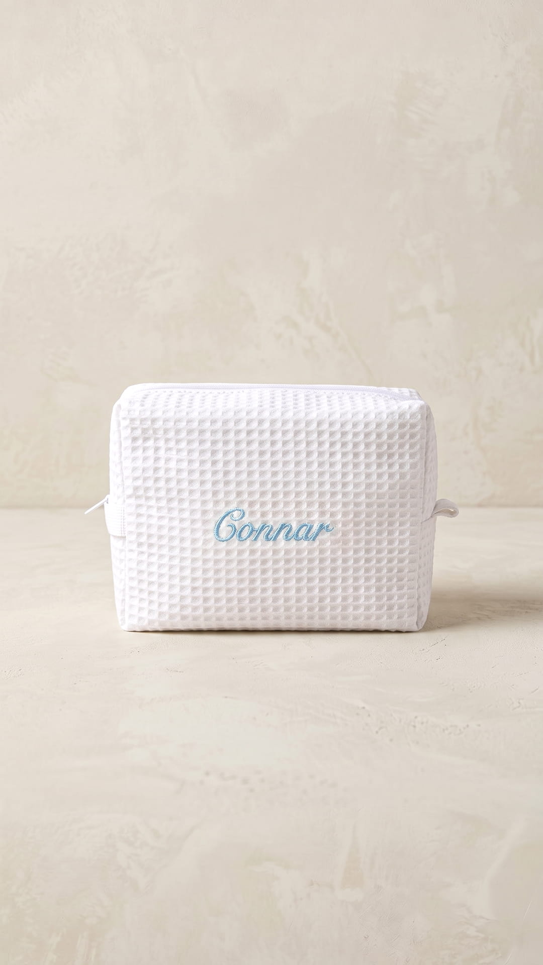 The Bridal Party Gift Set | Script Embroidered Sweatshirt & Personalized Spa Bag