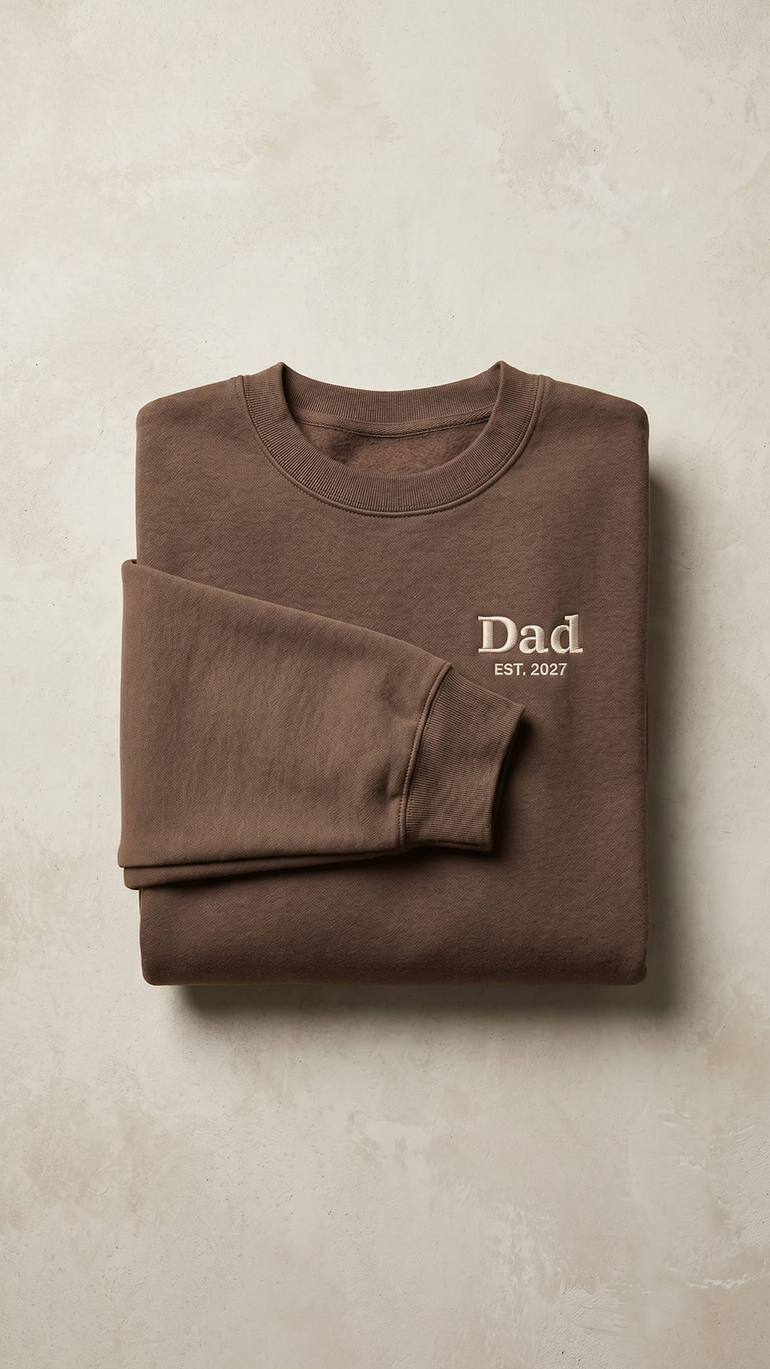 The New Dad Keepsake Bundle | Custom Embroidered Dad & Baby Gift Set - Signature