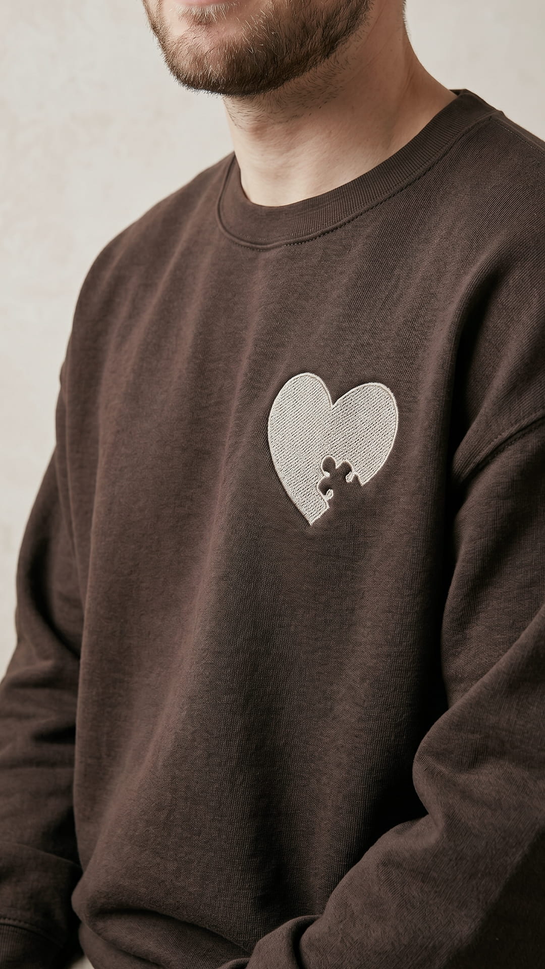 The Puzzle Piece Dad Keepsake Bundle | Matching Embroidered Father & Child Gift Set - Signature