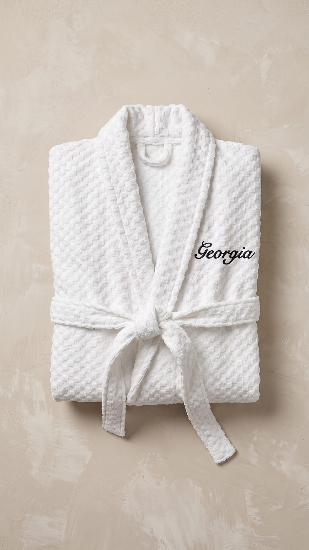 Personalized Robe Gift Set | Embroidered Robe, Waffle Bag & Hand Towels