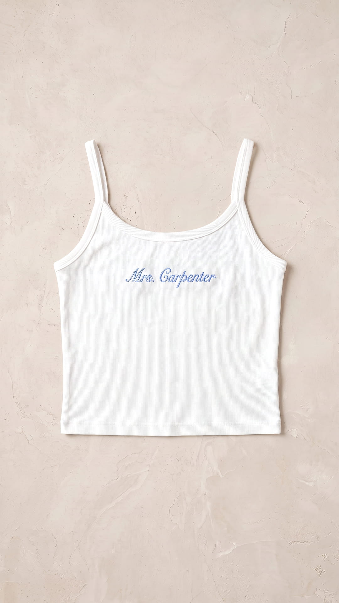 Mrs. Script Micro Rib Tank