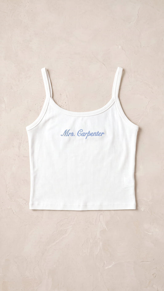 Mrs. Script Micro Rib Tank