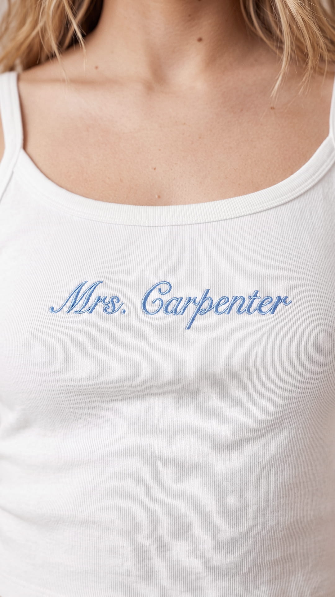 Mrs. Script Micro Rib Tank