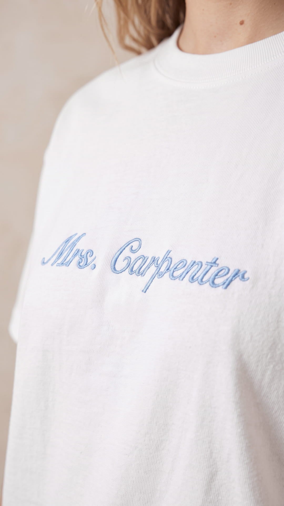 Mrs. Script Boxy Tee