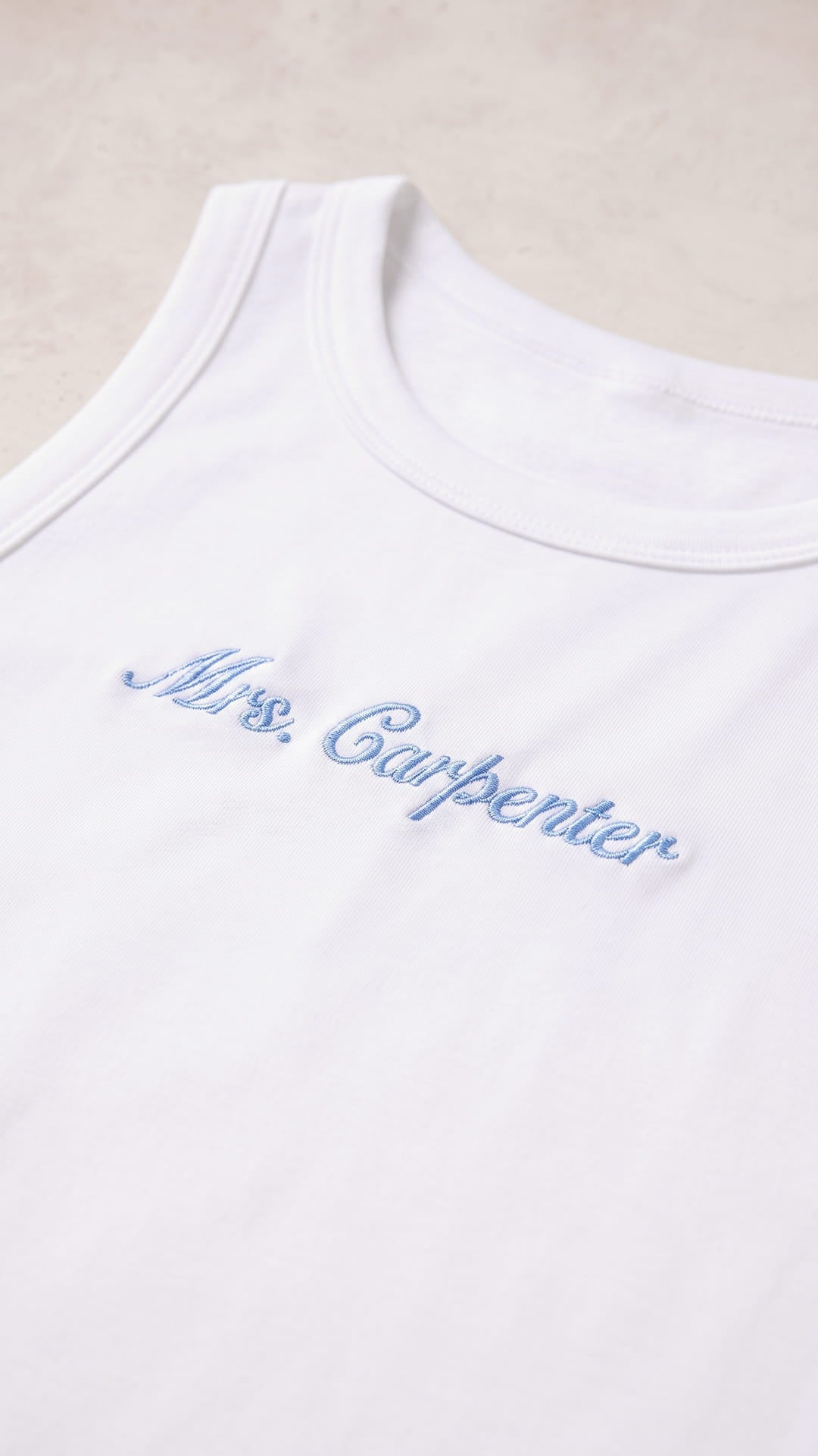 Mrs. Script Racerback Tank