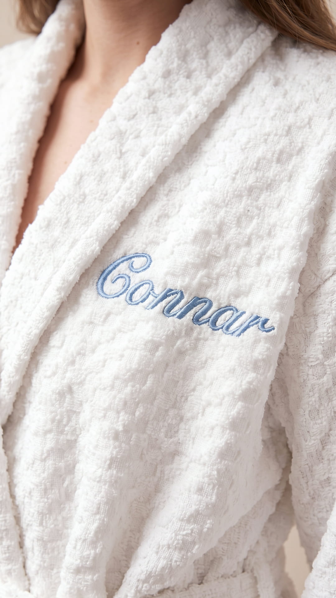Mrs. Script Bridal Spa Robe