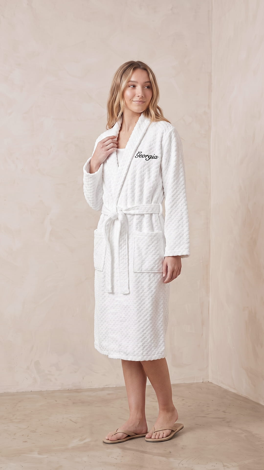 Mrs. Script Bridal Spa Robe