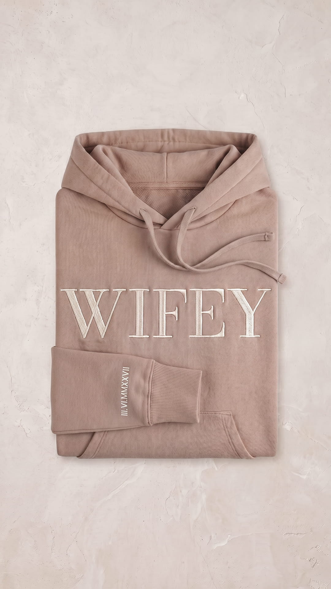 Wifey Edition Roman Numeral Sweatshirt