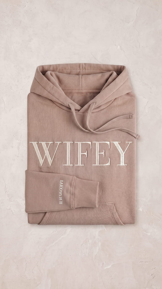 Wifey Edition Roman Numeral Sweatshirt