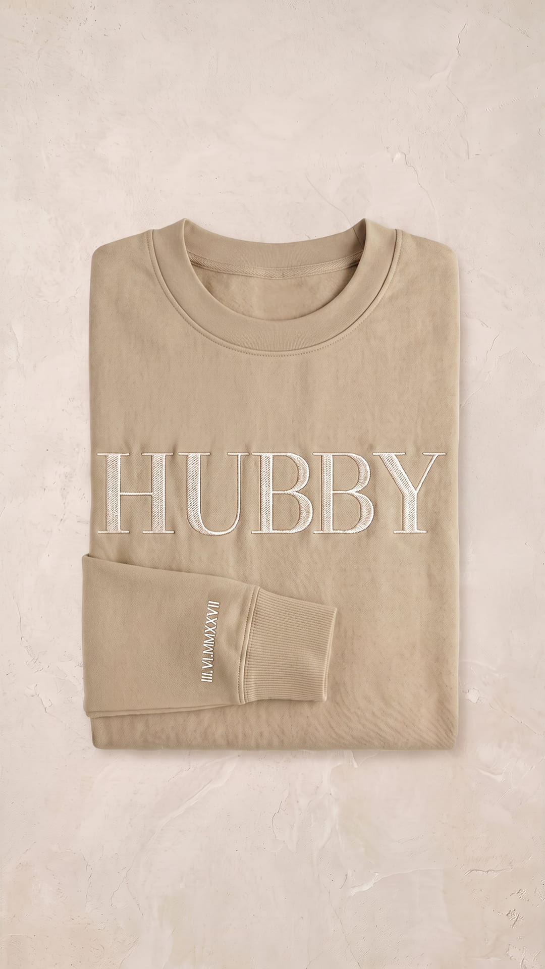 Hubby Edition Roman Numeral Sweatshirt