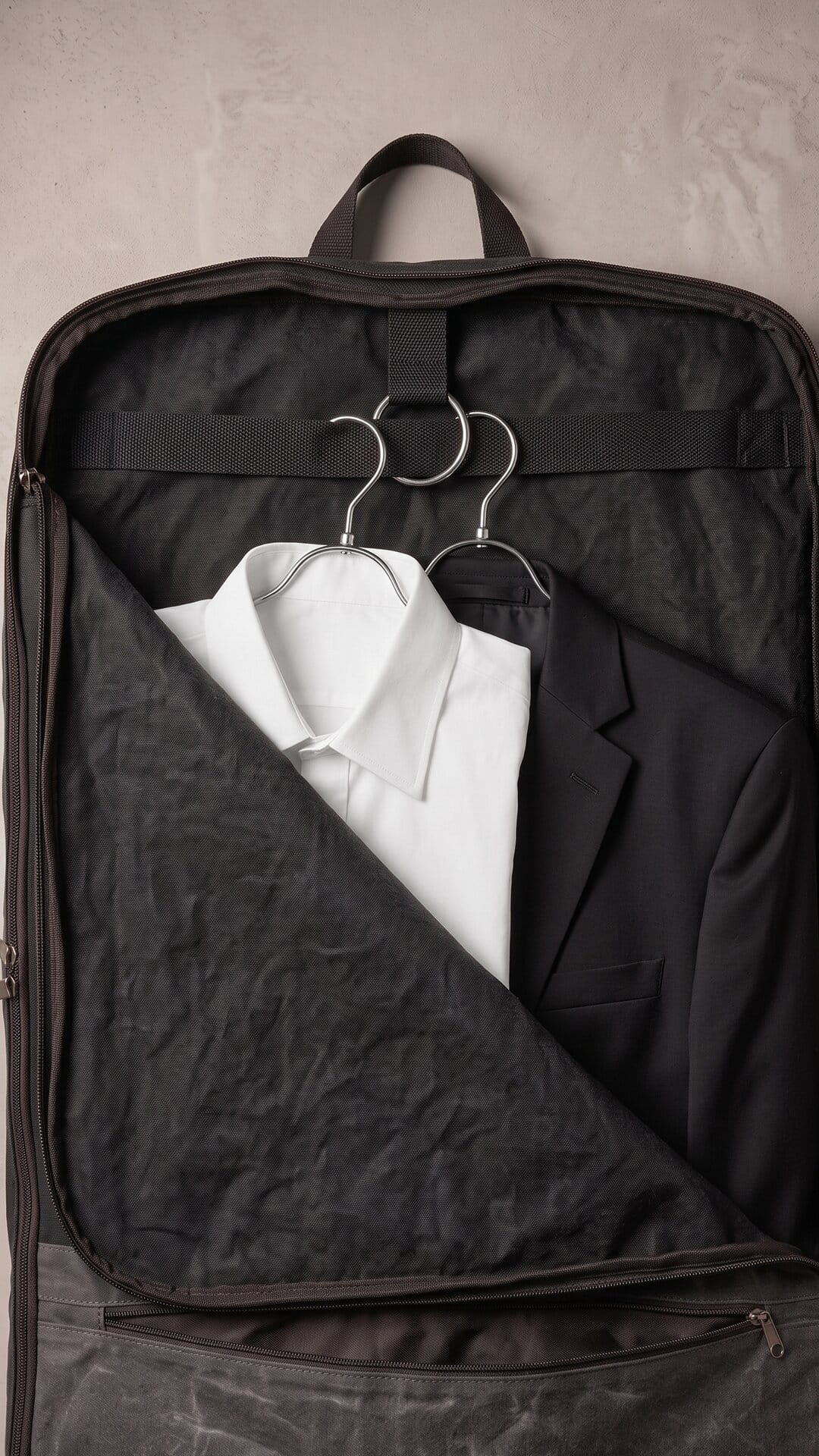 The Groom's Wedding Weekend Set | Monogrammed Oxford Shirt, Weekender, Garment Bag & Dopp Kit