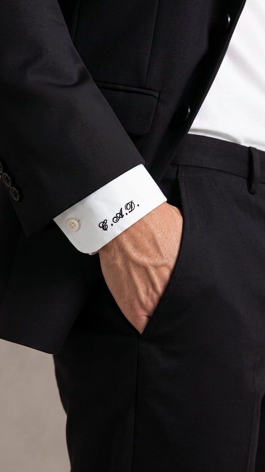 The Groom's Wedding Weekend Set | Monogrammed Oxford Shirt, Weekender, Garment Bag & Dopp Kit