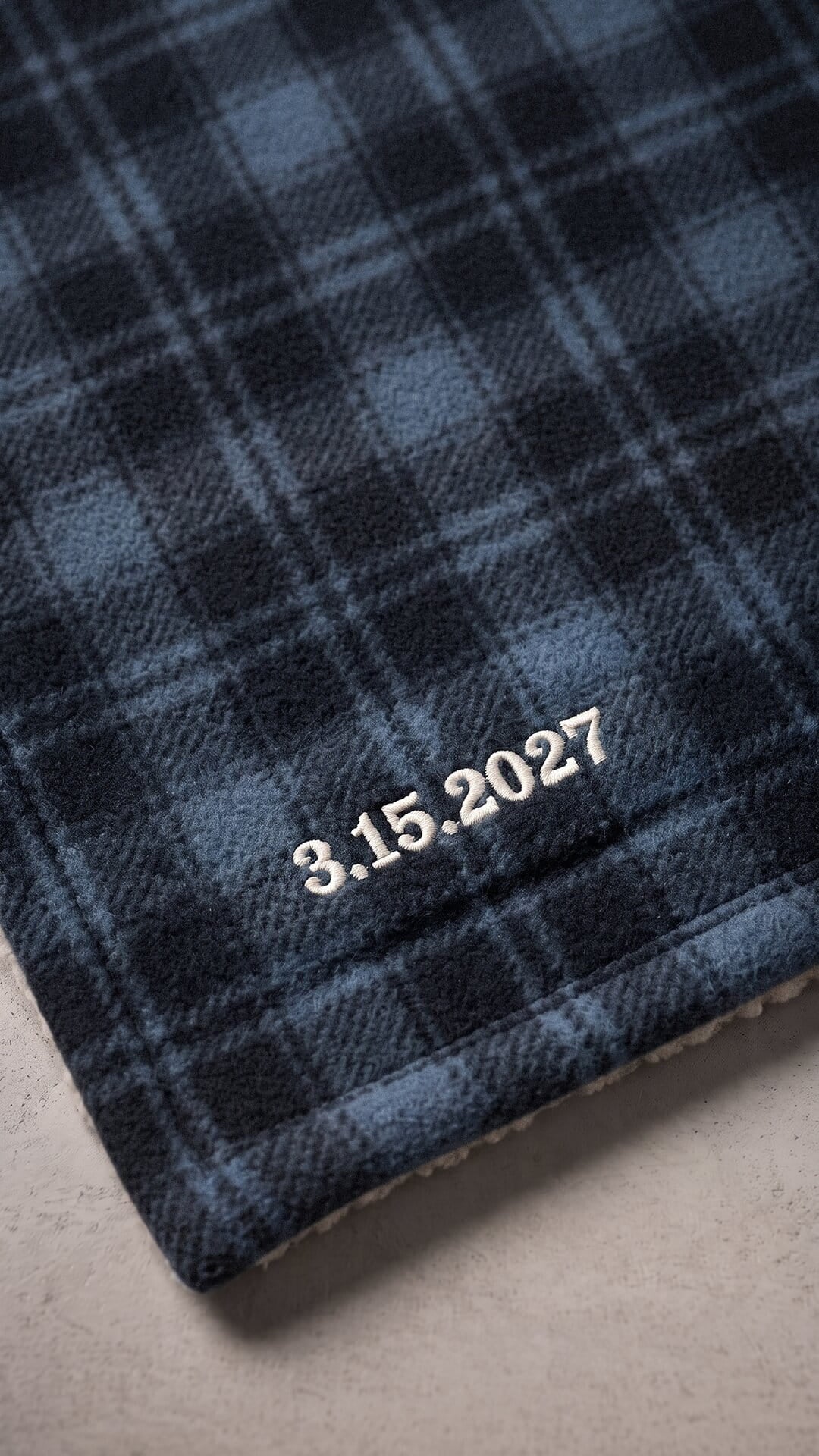 Personalized Anniversary Picnic Set | Embroidered Blanket & Wine Carrier