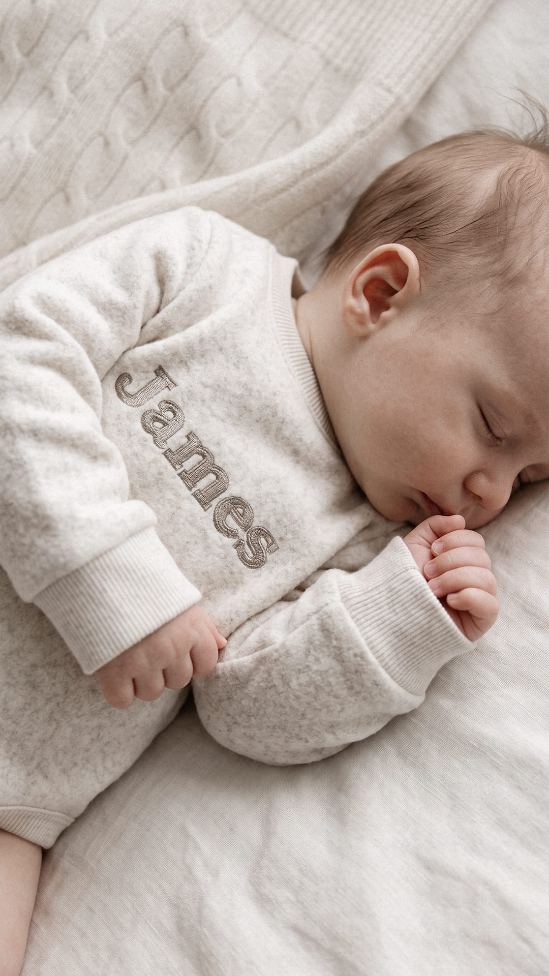 Personalized New Family Gift Set | Mama & Dad Sweatshirts, Baby Fleece, Blanket & Tote