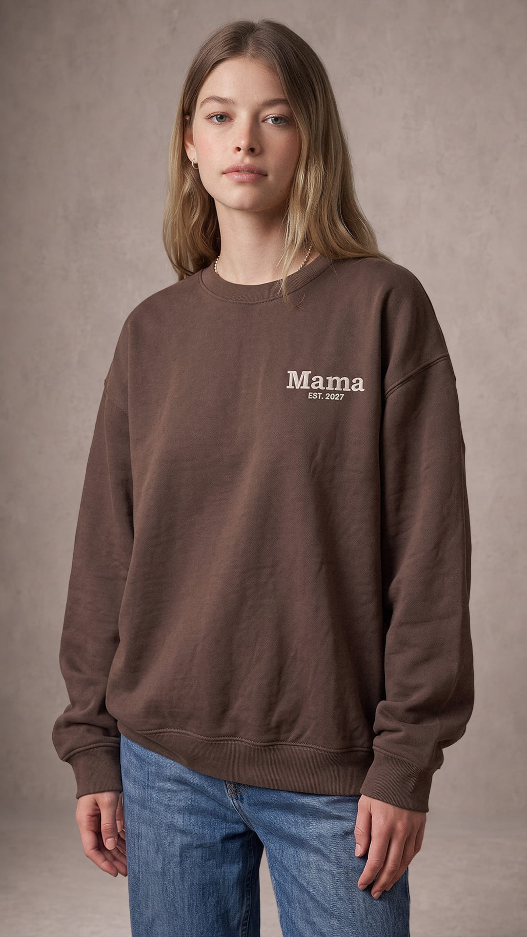 Personalized New Family Gift Set | Mama & Dad Sweatshirts, Baby Fleece, Blanket & Tote