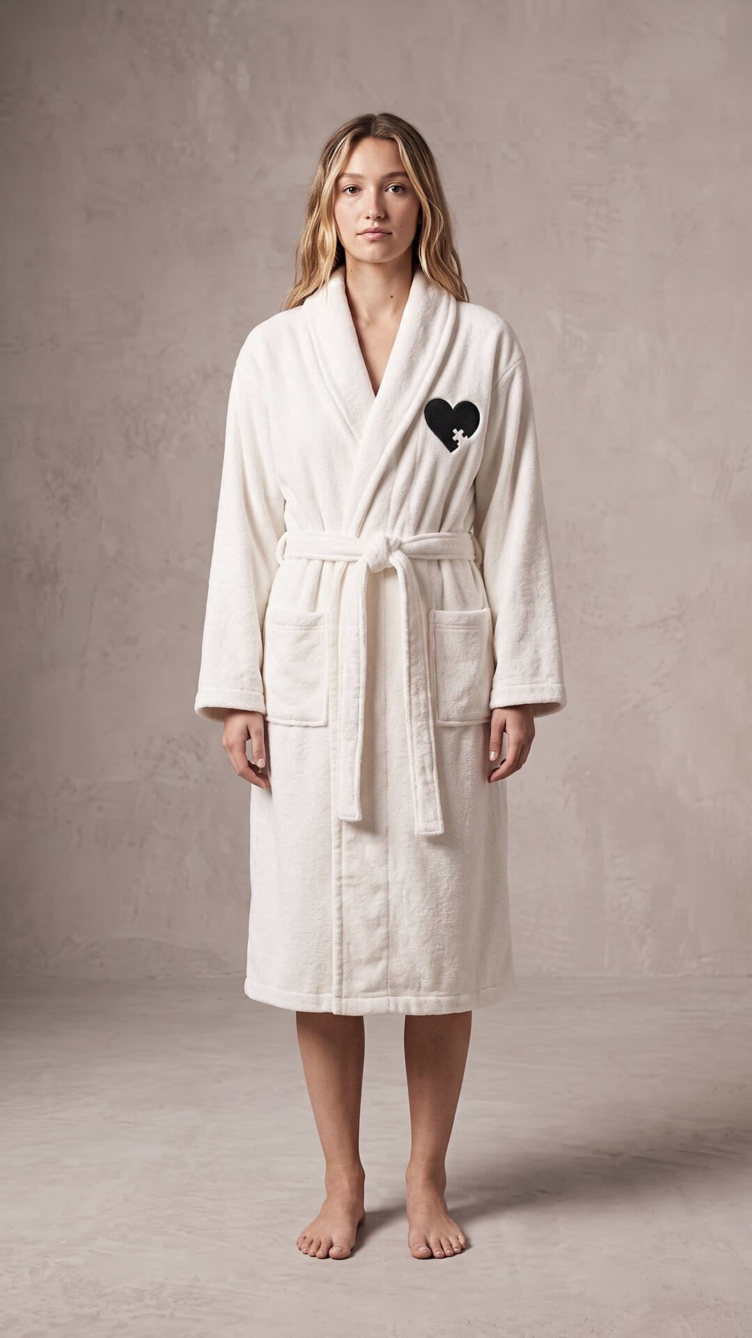 Puzzle Piece Couples Robes with Blanket Set | Initials & Date Anniversary Gift