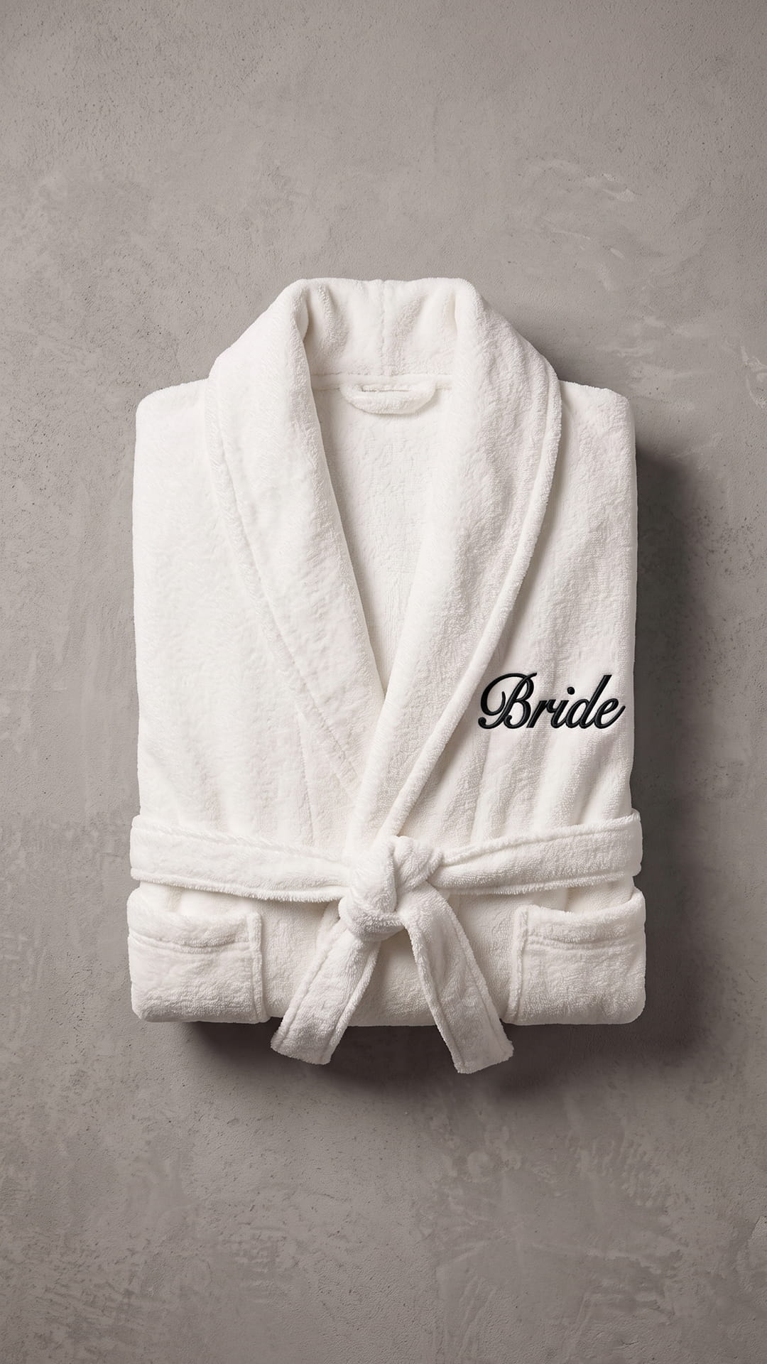 Bride & Groom Robe with Blanket Set | Titles, Initials & Date Wedding Gift