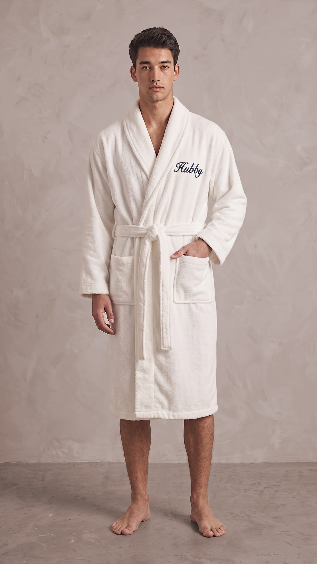 Hubby & Wifey Robe with Blanket Set | Newlywed Anniversary Gift