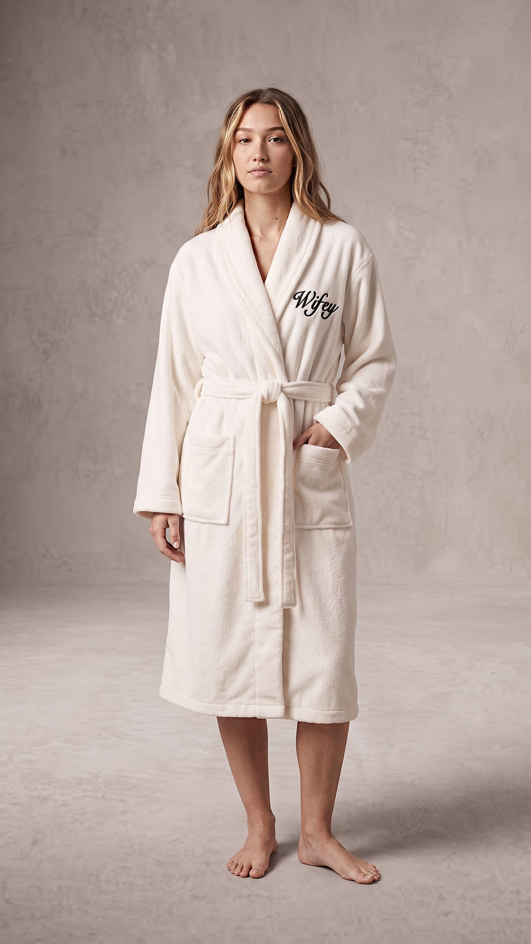 Hubby & Wifey Robe with Blanket Set | Newlywed Anniversary Gift