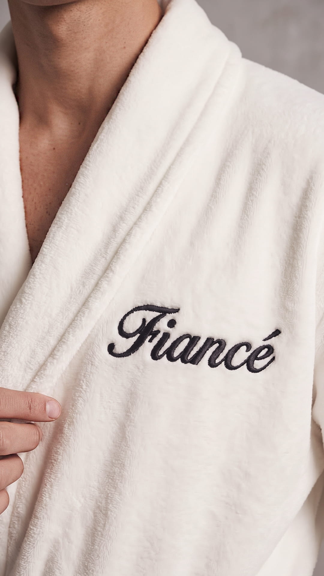 Fiancé & Fiancée Robe with Blanket Set | Engagement Gift