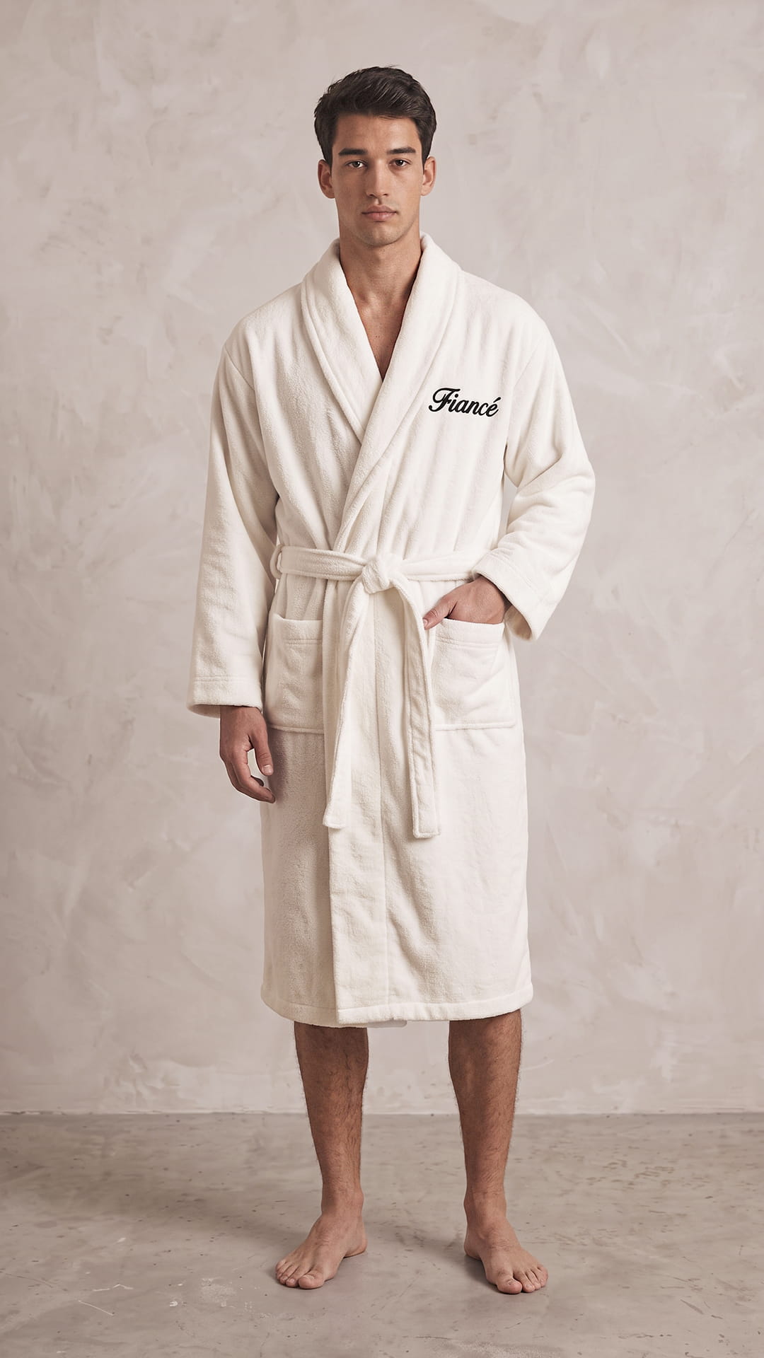 Fiancé & Fiancée Robe with Blanket Set | Engagement Gift