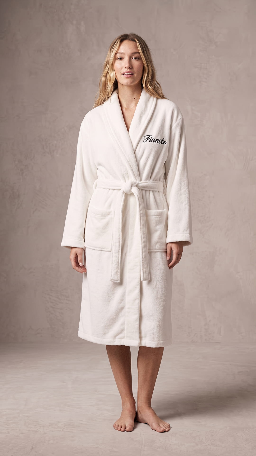 Fiancé & Fiancée Robe with Blanket Set | Engagement Gift