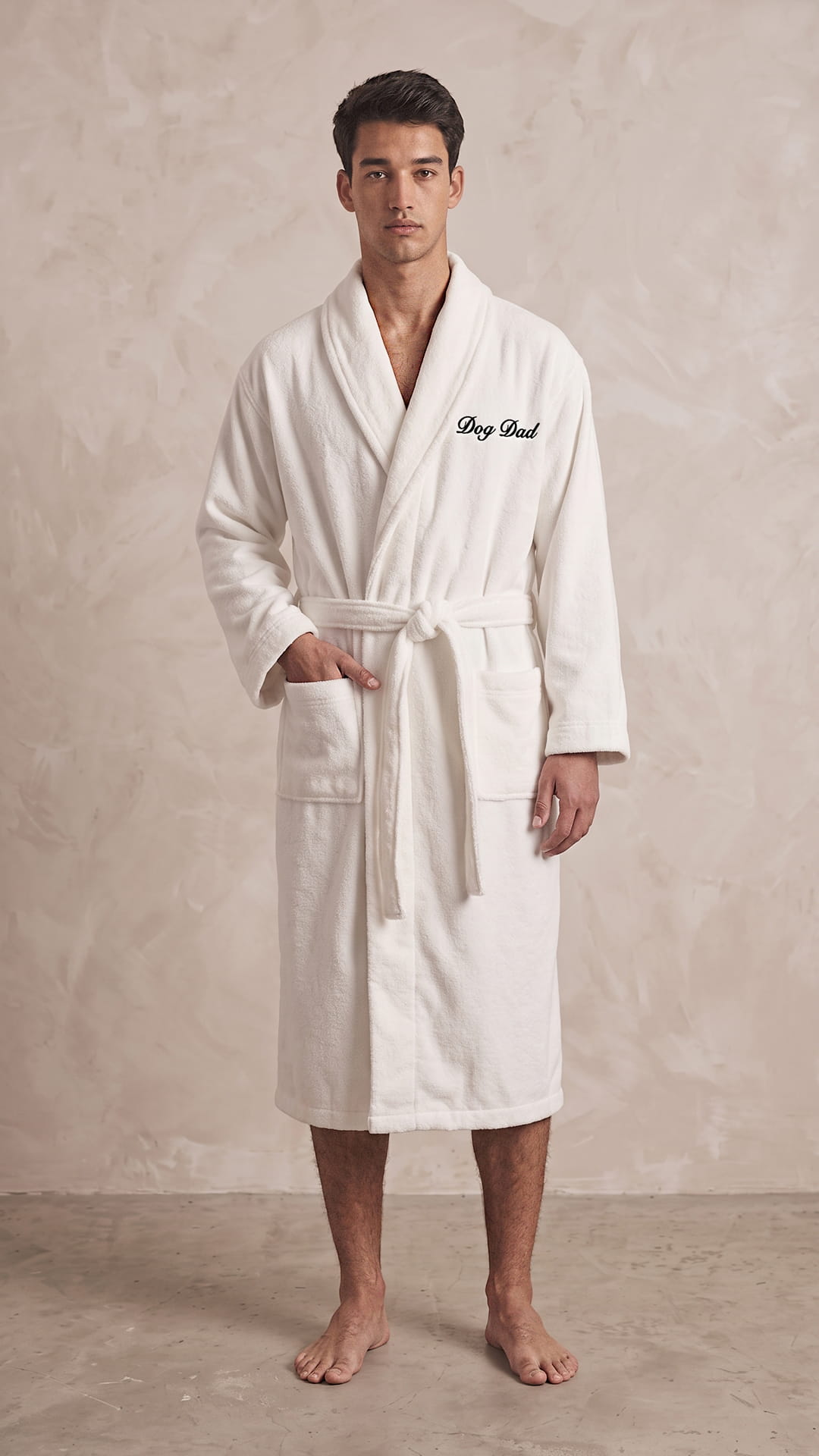 Dog Mom & Dog Dad Robe with Blanket Set | Pet Parent Gift