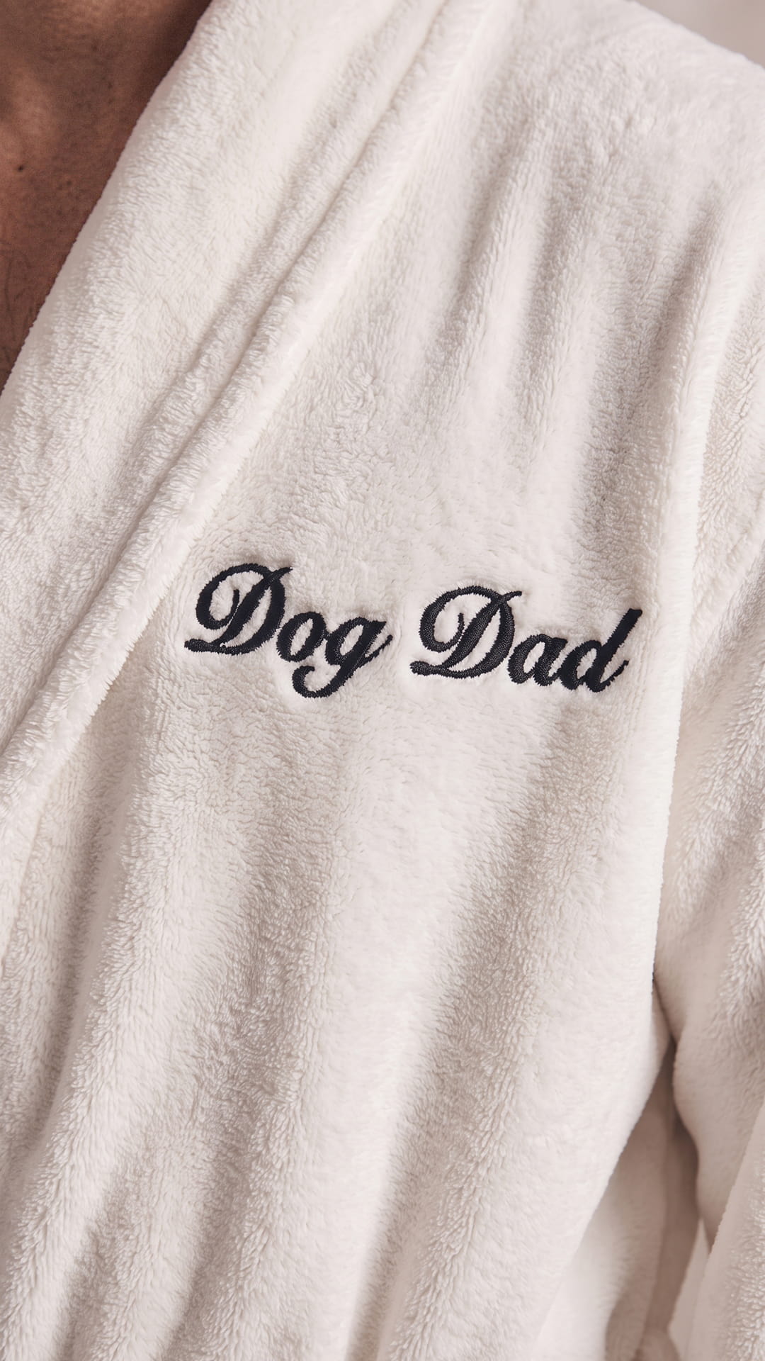 Dog Mom & Dog Dad Robe with Blanket Set | Pet Parent Gift