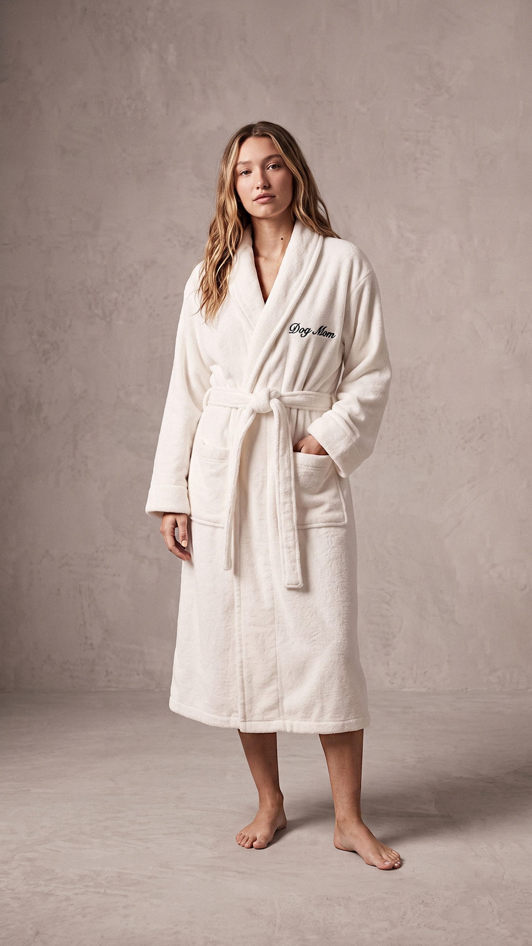 Dog Mom & Dog Dad Robe with Blanket Set | Pet Parent Gift