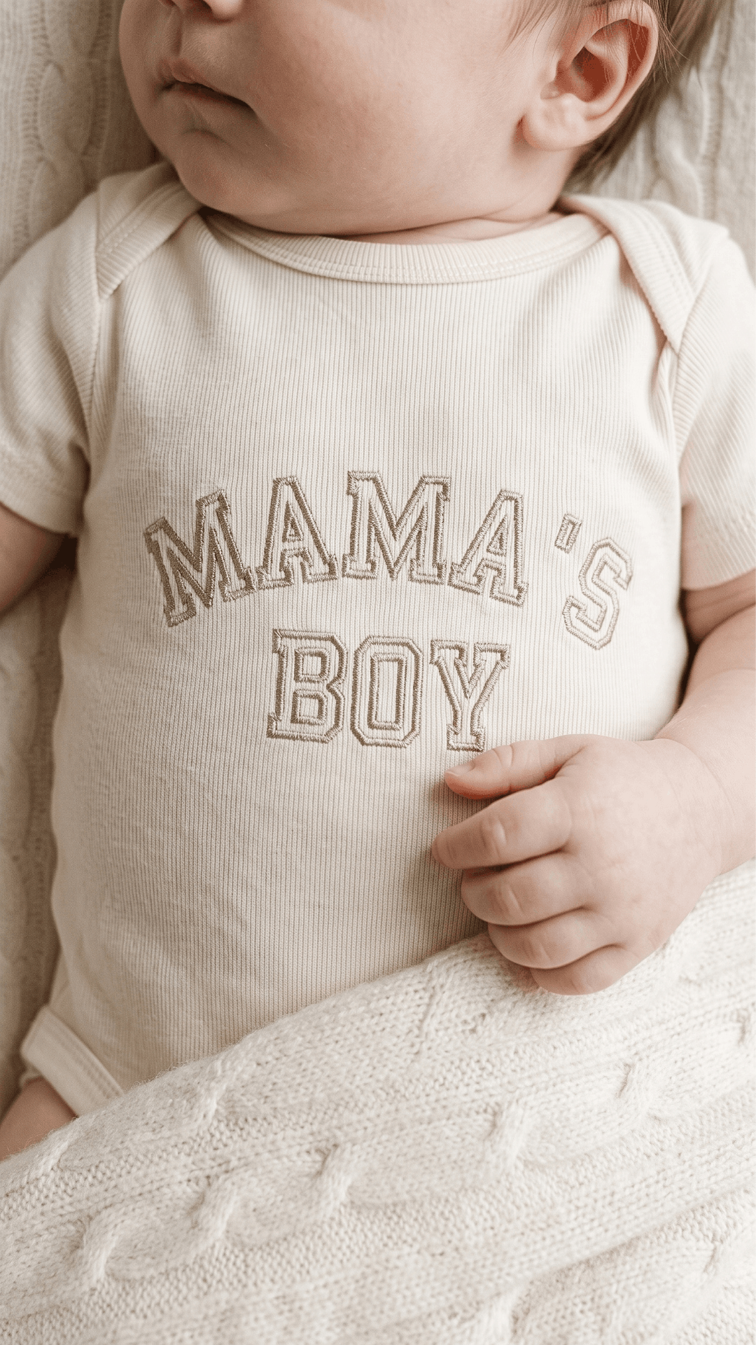 Mama’s Boy Embroidered Set | BUNDLE