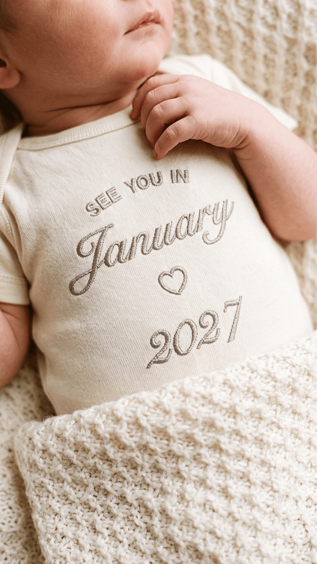 See You In Due Date Pregnancy Announcement Bodysuit