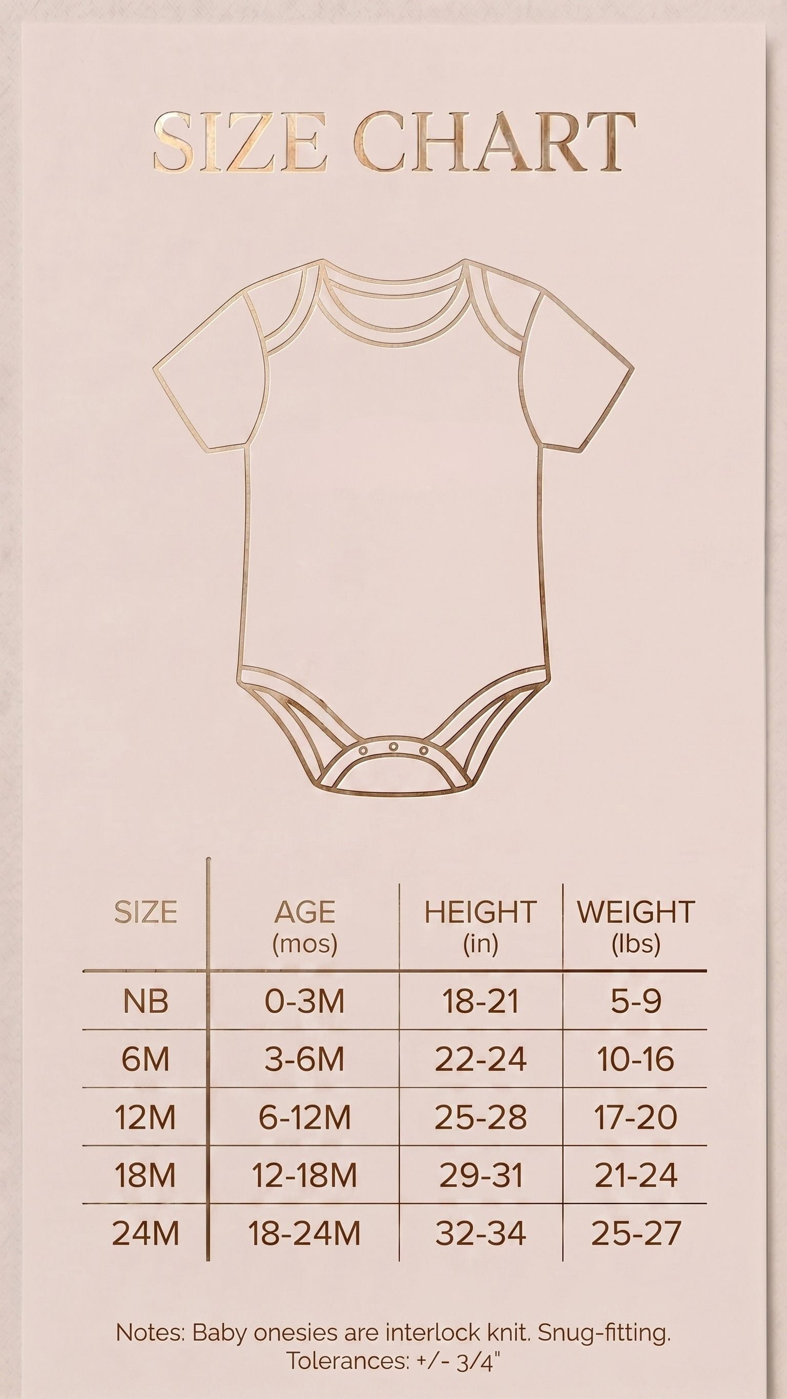 Initial & Name Embroidered Baby Bodysuit (5-Pack)