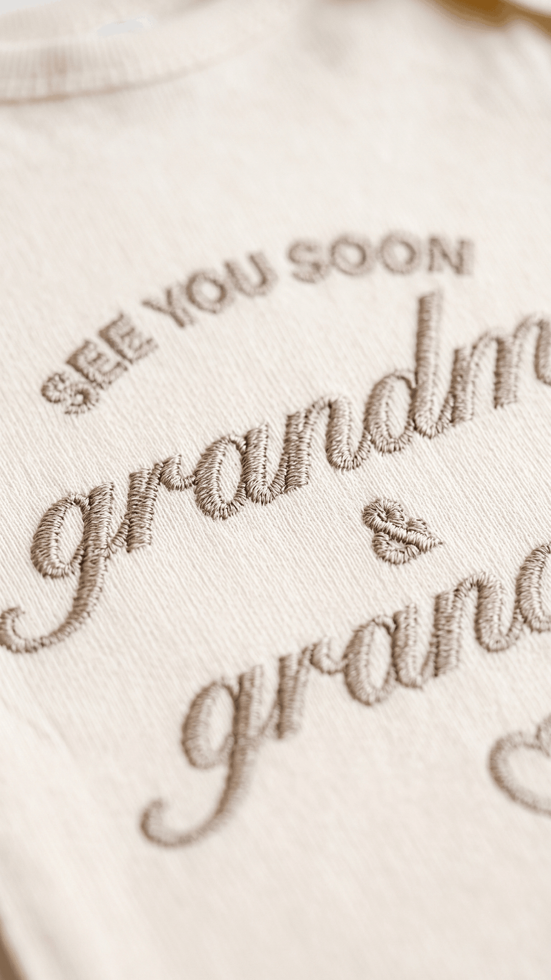See You Soon Grandma & Grandpa Pregnancy Announcement Bodysuit