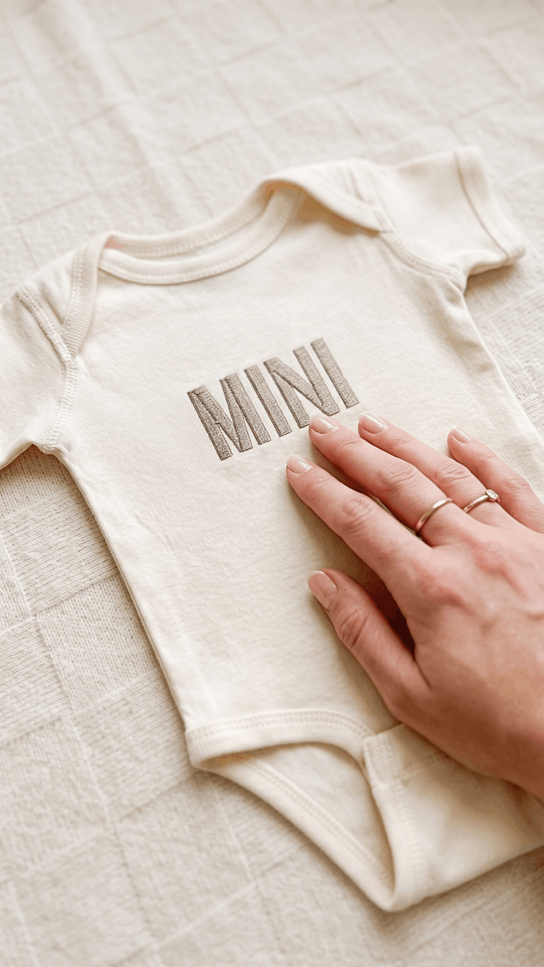 Minimalist Mama & Mini Embroidered Set | BUNDLE