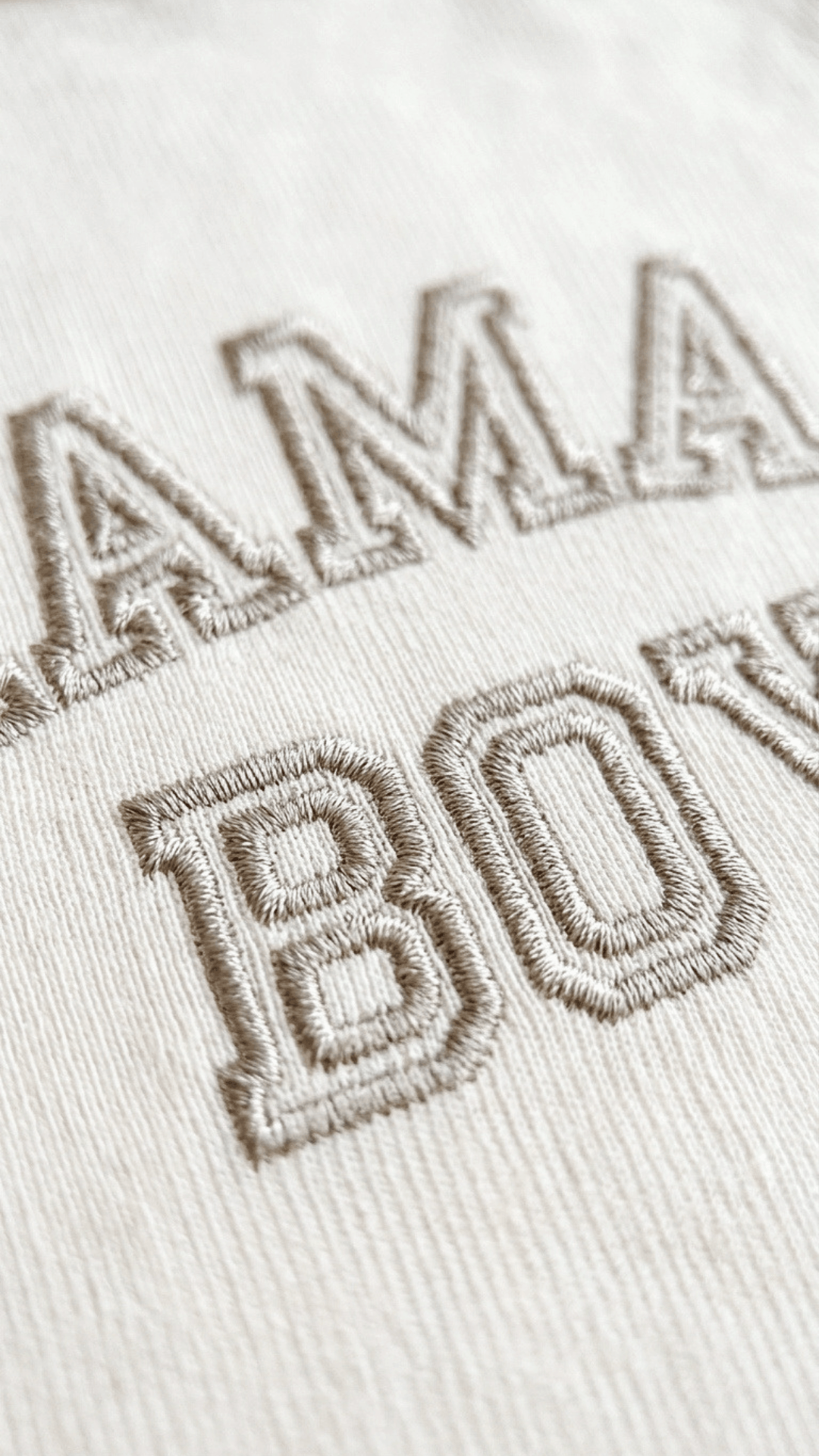 Mama’s Boy Embroidered Set | BUNDLE