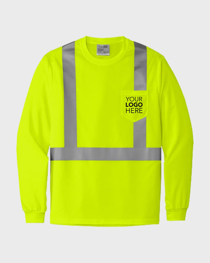 CornerStone® ANSI 107 Class 2 Mesh Long Sleeve Tee