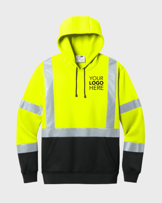 CornerStone® ANSI 107 Class 3 Heavy-Duty Fleece Pullover Hoodie